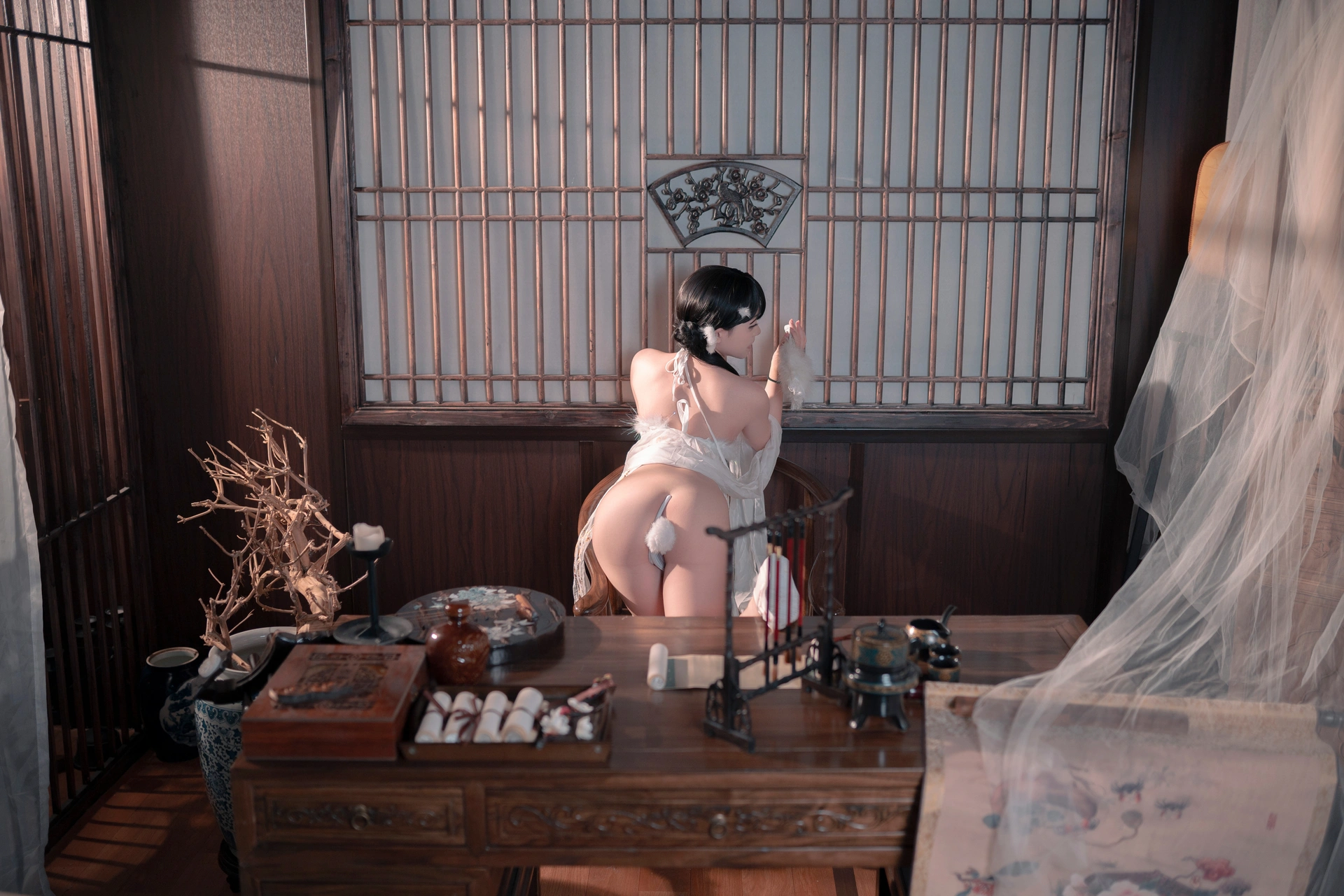 Bangni邦尼 - NO.016 古风兔子 3